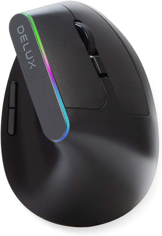 MOUSE ERGONOMICO  DELUXE RGB